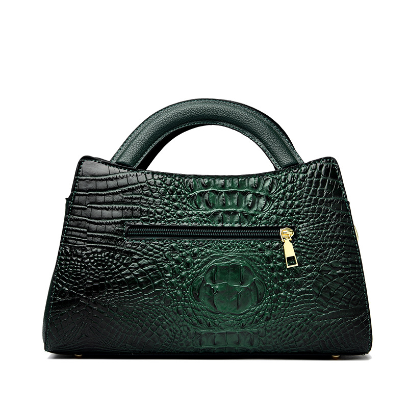 Fashionable crocodile print bag for women 2025, a new foreign trade women's bag. Trendy embossed single-shoulder bag for women, a high-end feel Item Picture