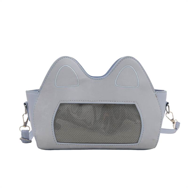 A new, fashionable and casual single-shoulder bag for women in the spring of 2025, featuring a unique and distinctive Korean cartoon cat ear bag Item Picture
