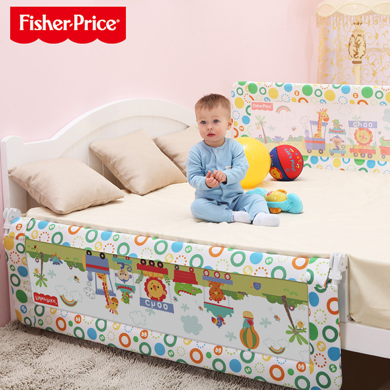 Fisher's bed guardrail, baby bedside guardrail, children's bed fence, 1.5-meter bed guardrail panel Specification drawing