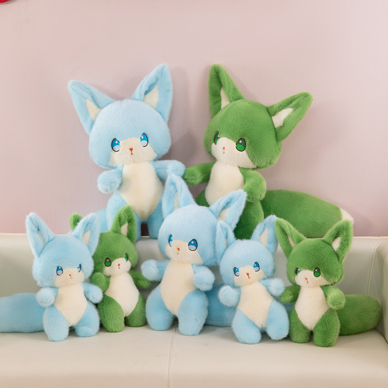 The new cross-border Spirit fox plush toy is a cute little fox doll and a soothing doll. It's a gift for children and girls Application Scenario