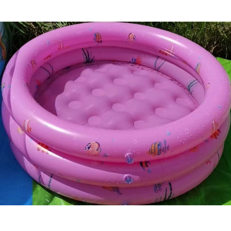 The manufacturer supplies thickened PVC inflatable circular water pools for home infants, children, baby swimming pools and ocean ball pools Specification drawing