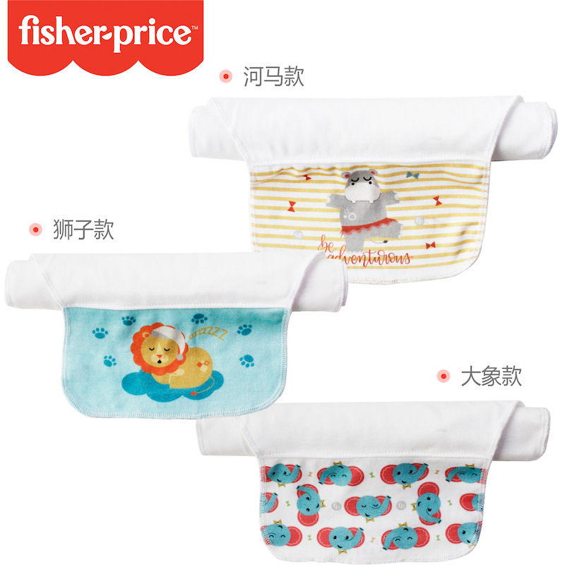 Fisher Baby sweat-absorbing wipes, baby and children's sweat-absorbing wipes, back cotton pads, kindergarten gauze, large Han wipes Specification drawing