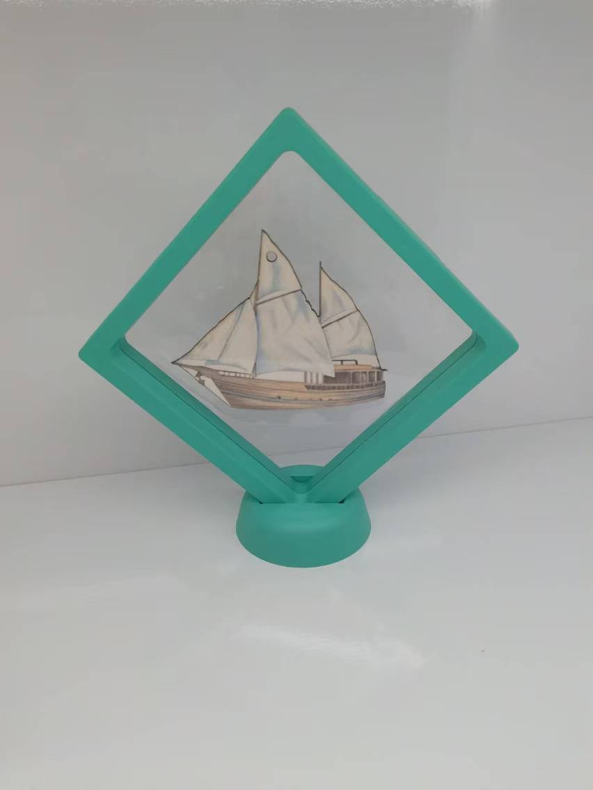 悬浮盒小摆件小礼品小包装盒子海洋系列小摆件海洋系列悬浮盒白底实物图