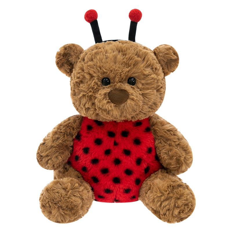 New bee Bear plush toy, soothing toy, Teddy bear doll, companion doll, and birthday gift for girls Item Picture