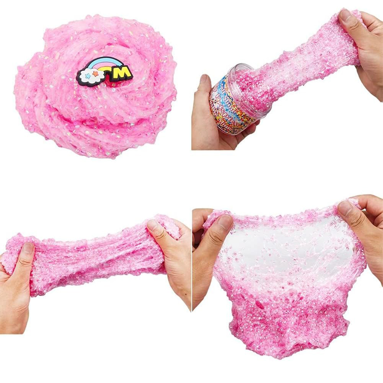 Cross-border customized slime color clay diy children's handmade clay foaming glue Slime slime toy manufacturer wholesale Application Scenario