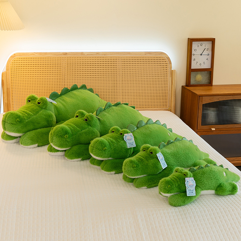 Wholesale of large-sized gifts for boys, including cross-border crocodile plush toy figurines, simulated dinosaur dolls, and sleeping pillows Application Scenario
