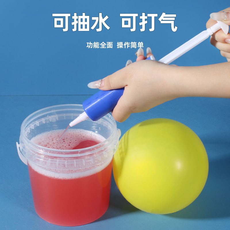 Source factory sand table, mini hand-pushed portable air pump, manual air pump, water pump details Picture