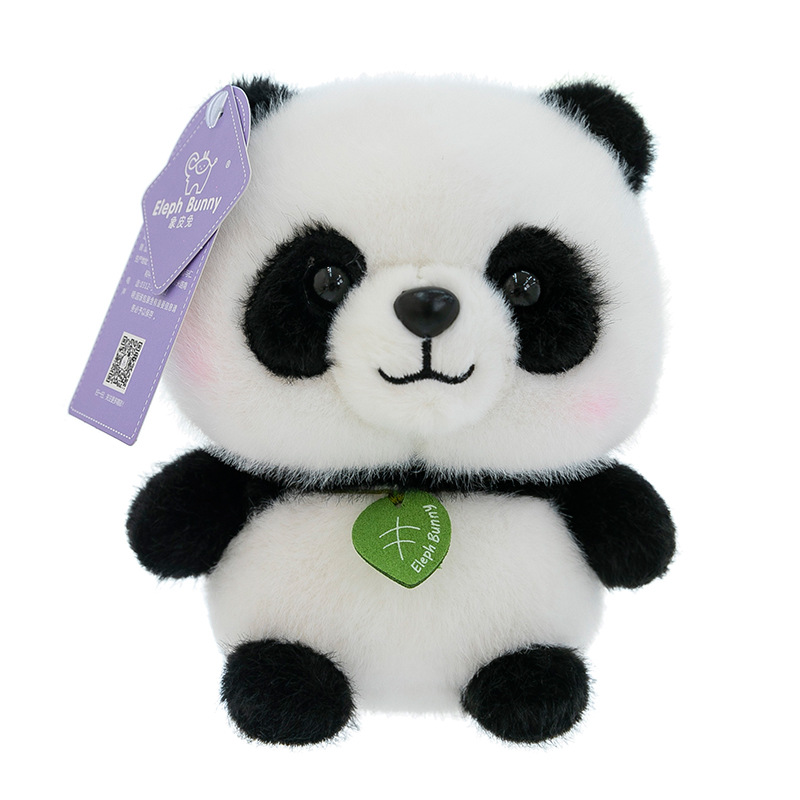 New cute little panda doll, little rabbit animal plush toy, table companion, adorable pet series children's gifts Item Picture
