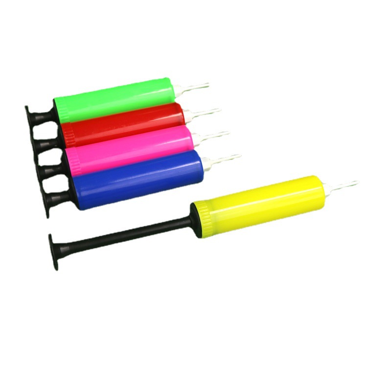 Small ball mini basketball air pump with air needle, small basketball air pump, wholesale air pump, hand-pushed portable air pump Item Picture