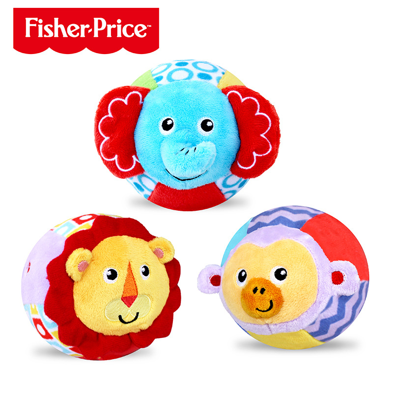Chen Tai Baby's bell-ringing baby's hand-held ball training, tactile cloth ball, bell ball toys, 6-12 months old Item Picture