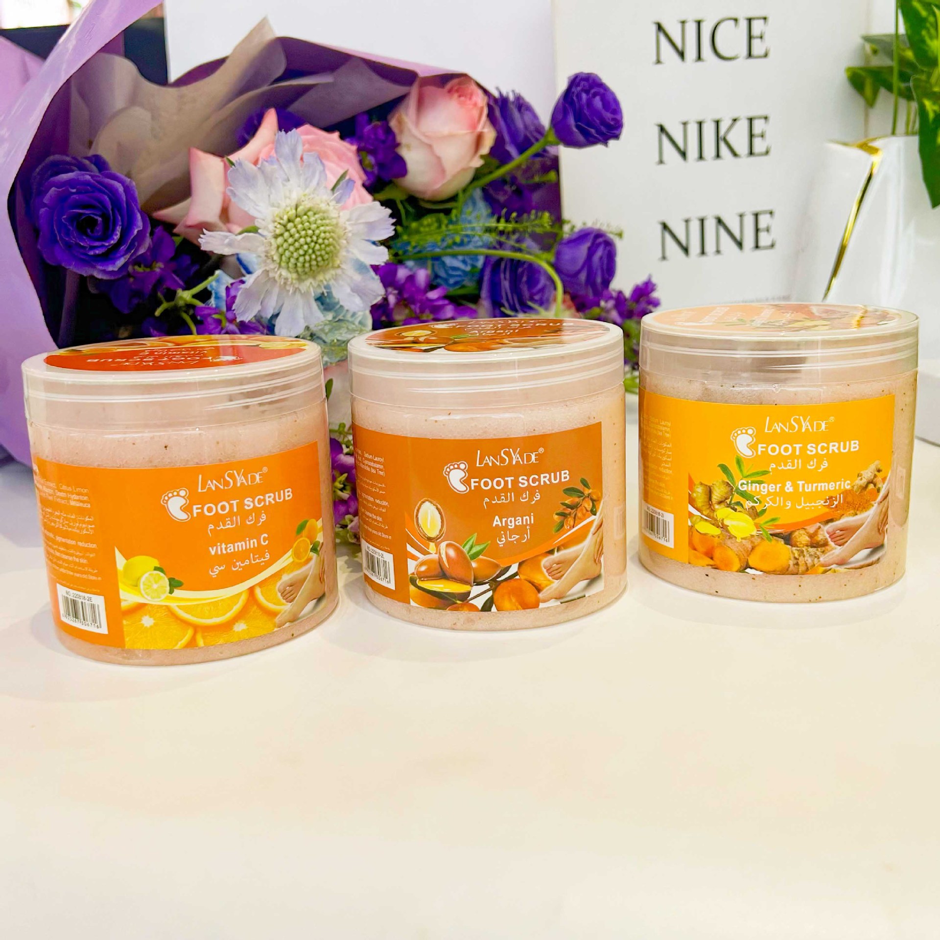 Cross-border moisturizing and hydrating body foot scrub, bath salt, deep cleansing, exfoliation and dead skin, scented skin, sea salt Application Scenario