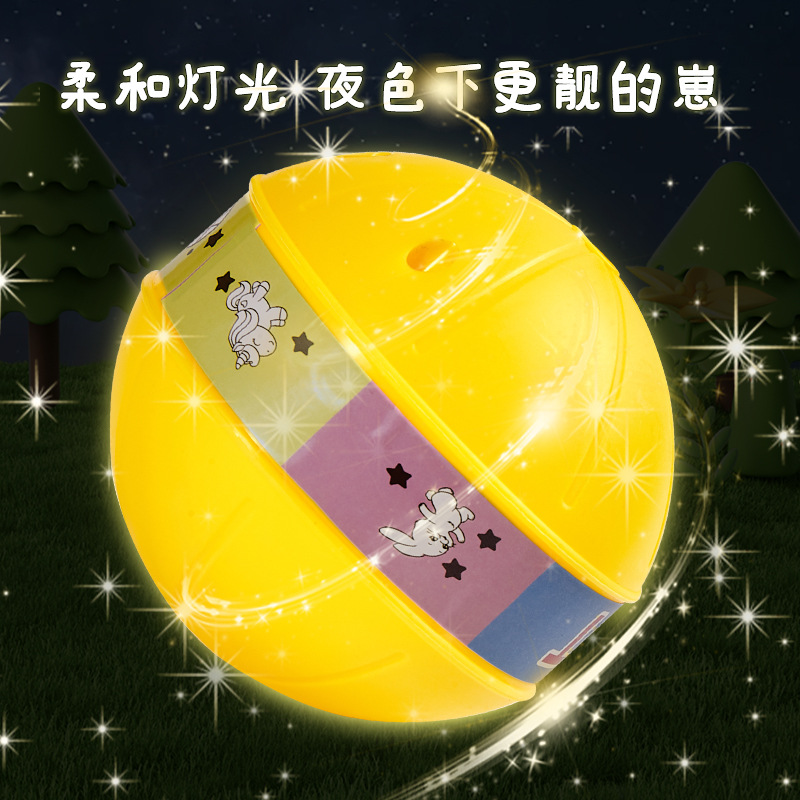 Children's luminous jumping ball, glittering night light, single-foot swing ball, bouncing rope ball, foot loop swing, foot hula hoop Application Scenario
