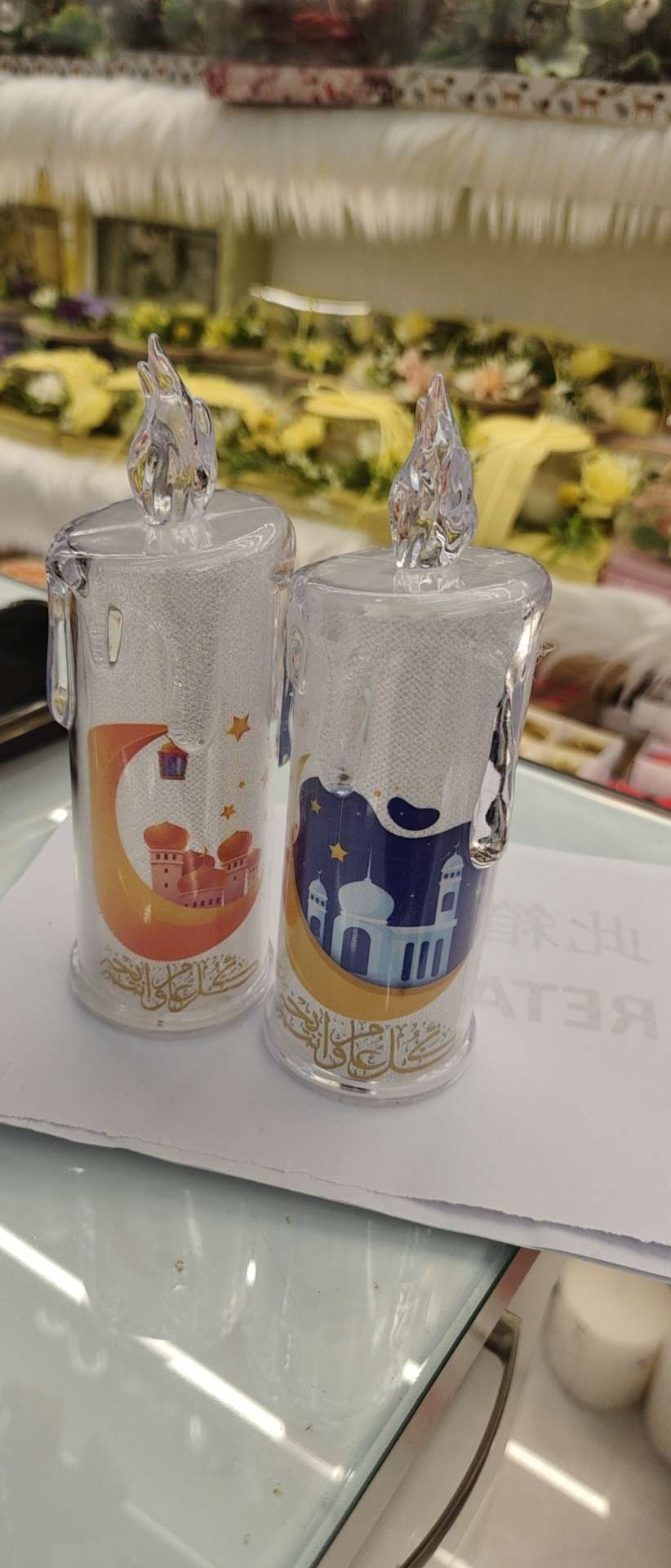 Creative handicrafts, Ramadan festive electronic candles