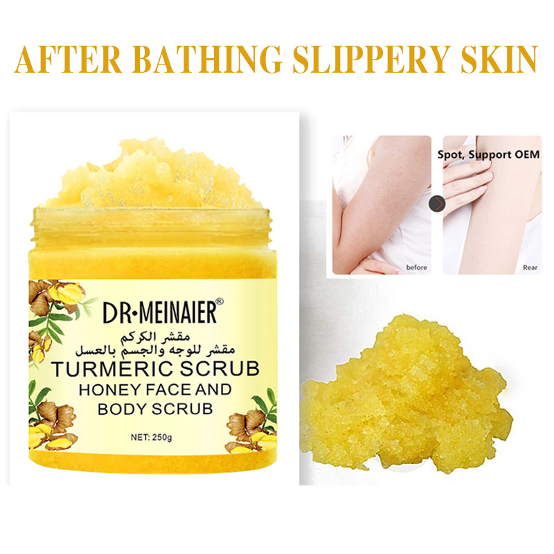 Cross-border turmeric scrub bath salt soften the stratum corneum, exfoliate and clean. Ginger foot bath and bath salt for export wholesale Application Scenario