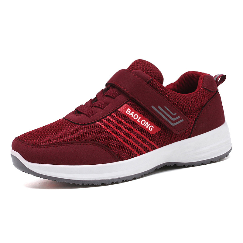 The new spring 2025 hiking shoes are comfortable soft-soled sports shoes for middle-aged and elderly people running and couples Item Picture