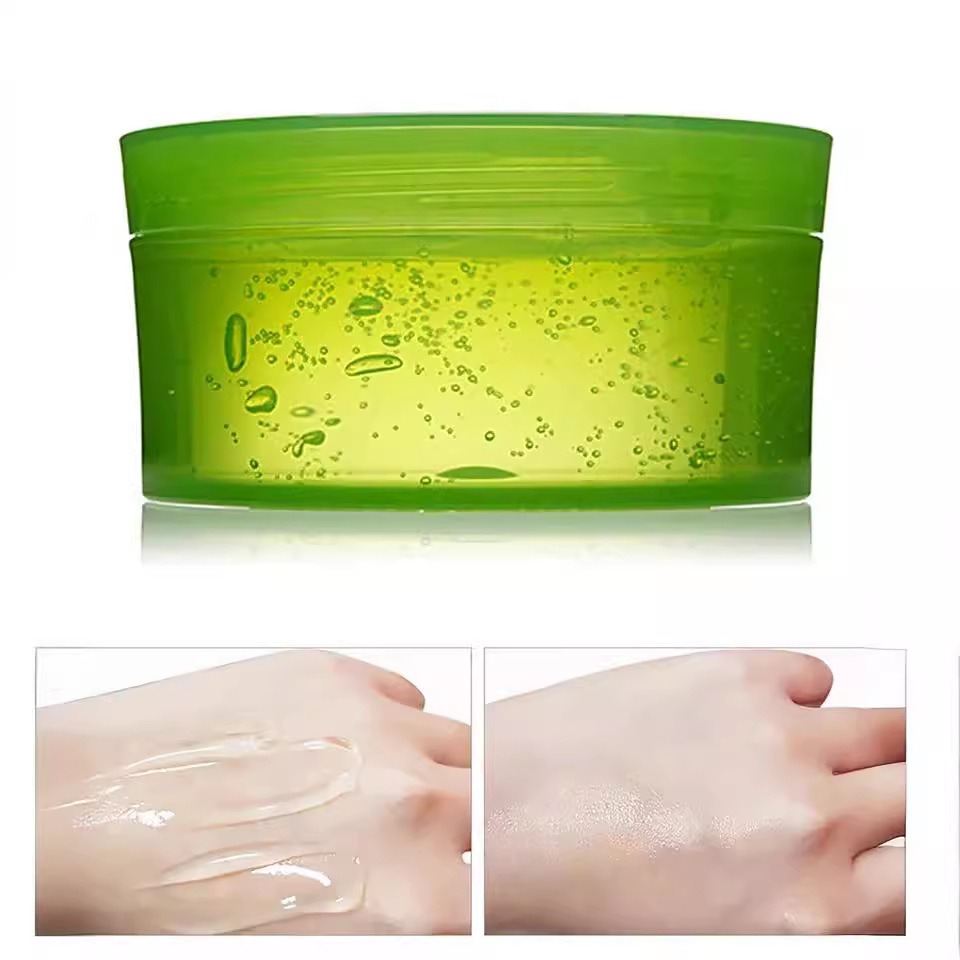 Cross-border Aloe Vera Gel Moisturizing Gel, Aloe Vera Skin Care Gel, Sleep Cream, Moisturizing Lotion 300g factory wholesale Application Scenario