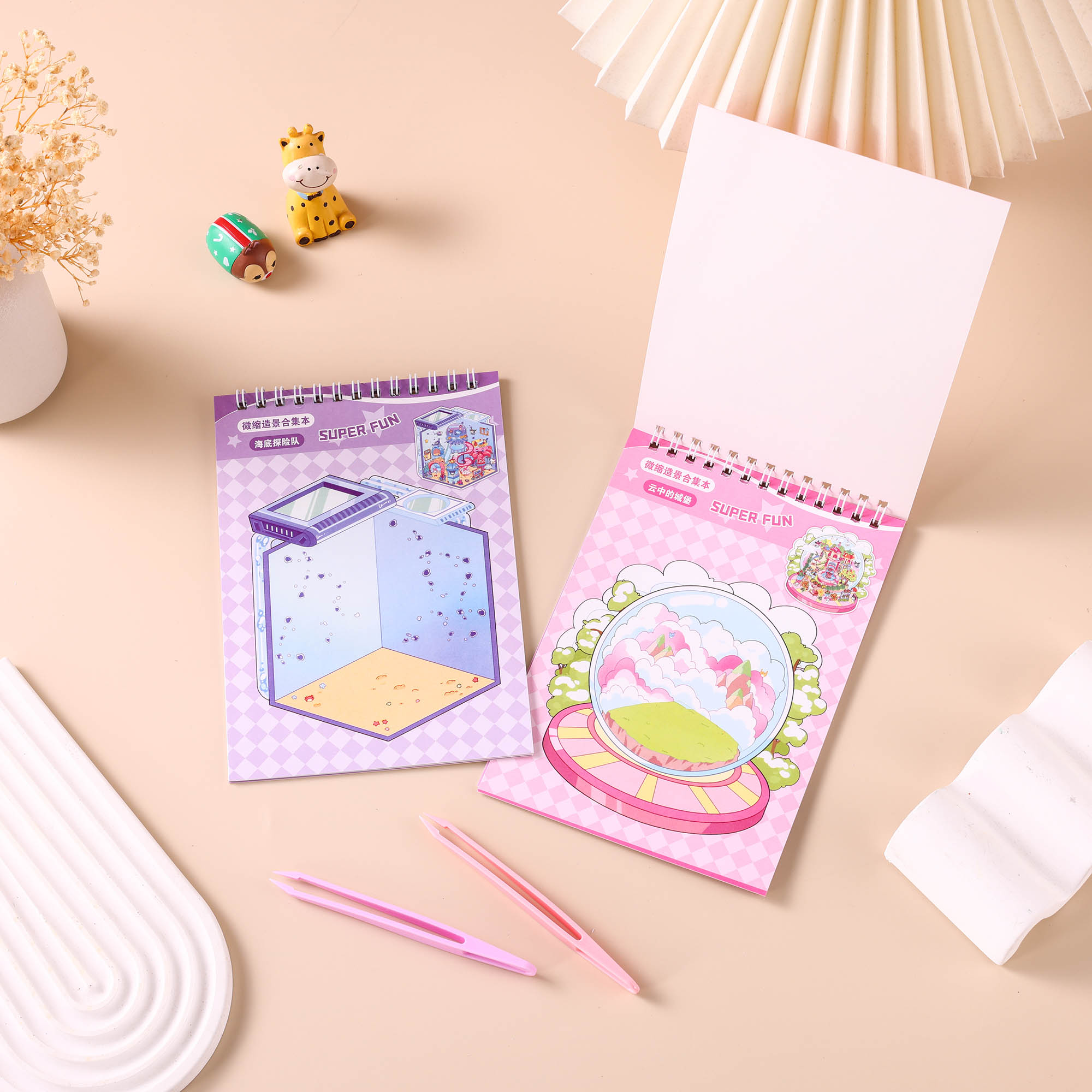 贴纸/造景贴纸/玻璃浮雕贴纸/扭扭棒/眼妆亚克力钻贴片产品图