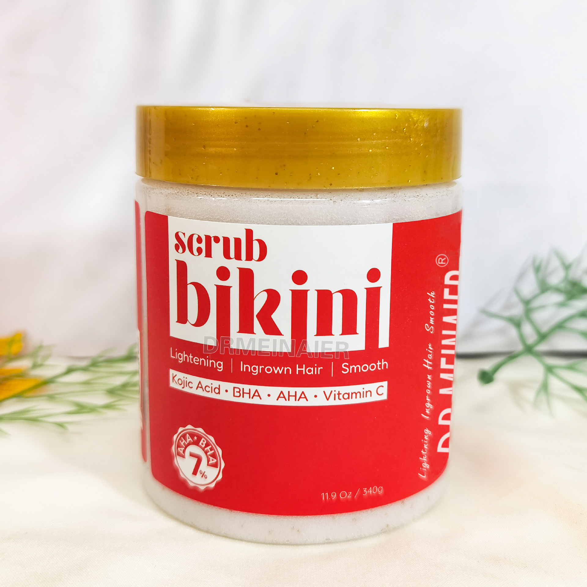 Cross-border foreign trade chicken skin removal moisturizing exfoliating sugar bath salt deeply cleanses the skin soft and smooth bikini exfoliating bath salt details Picture