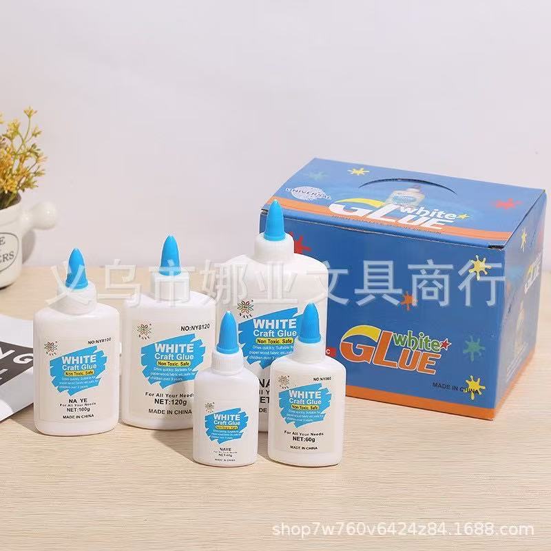 60g白胶木工胶白乳胶办公文化装订胶粘用品材料多功能粘合剂办公用品整洁实用产品图