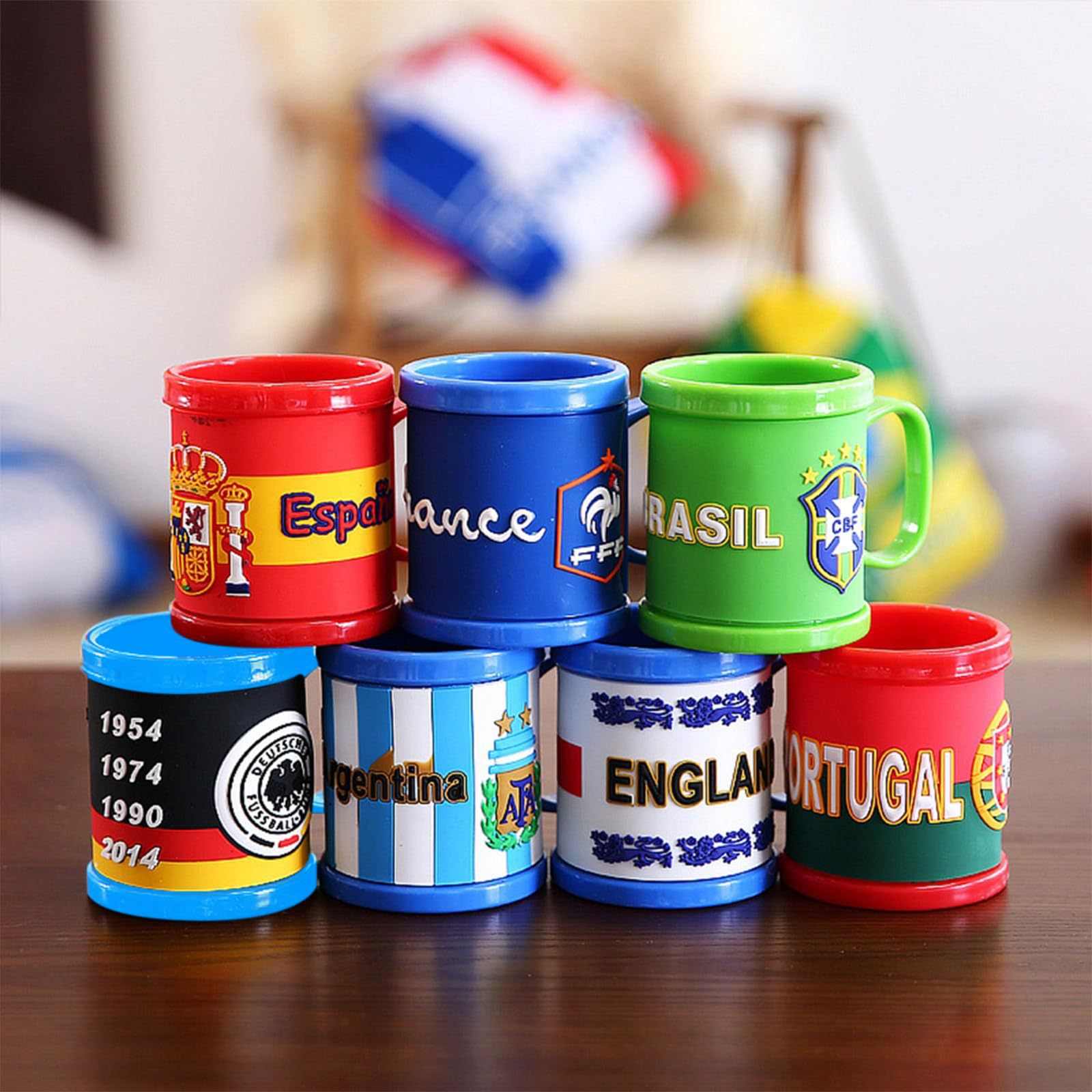 Chuangdong Flag Cross-border 2026 US, Canada and Mexico World Cup Fan Products Water cups, high-temperature resistant mugs, ceramic cups Gift Customization details Picture