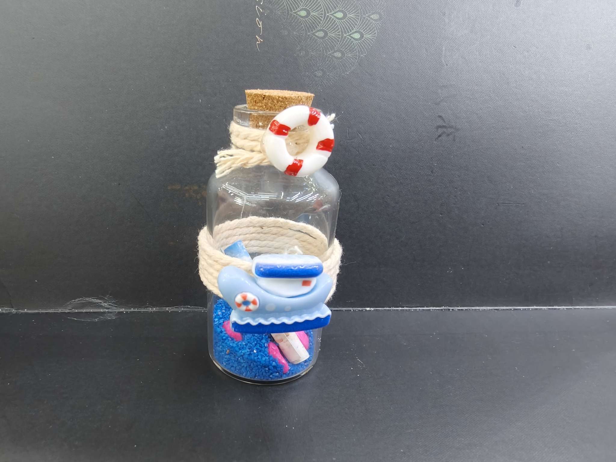 萌粒树脂工艺品亚克力花片佛像摆件小巧可爱笑猫装饰礼品小摆件装饰小摆件装饰