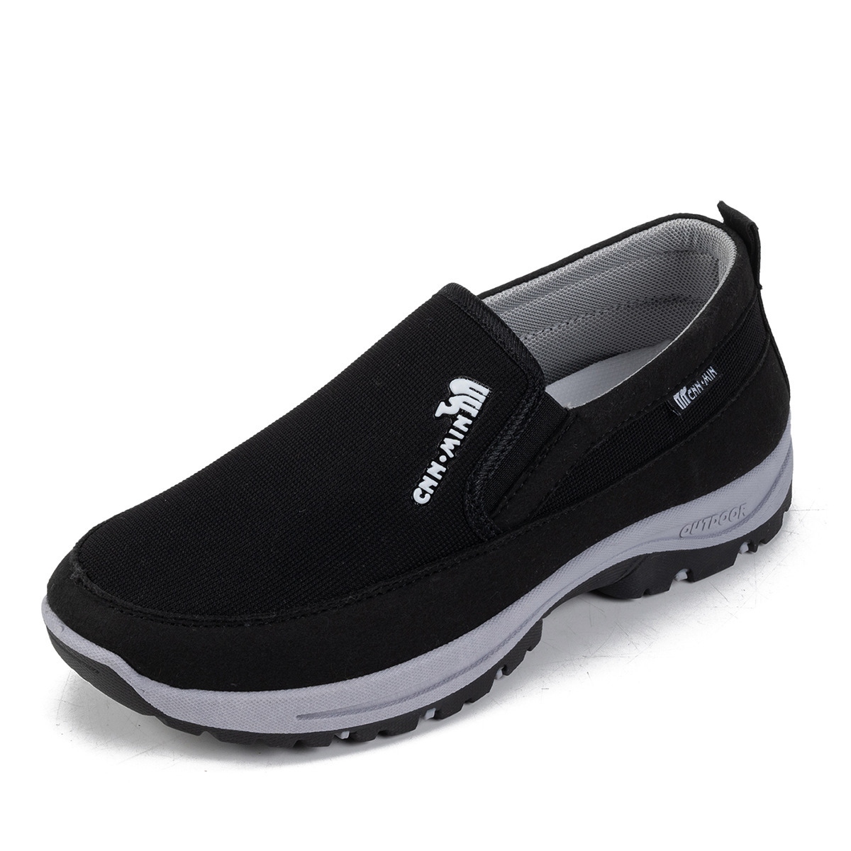 Men's casual shoes, cross-border large-sized single shoes, one-foot dad shoes, breathable and non-smelly feet, mesh shoes, versatile men's shoes Item Picture