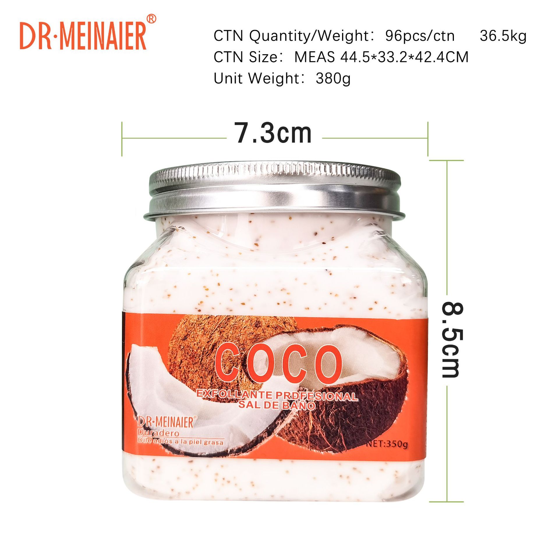 Cross-border ice cream Body and face Scrub Fruity Exfoliating Moisturizing and hydrating cleansing Bath salt Body Scrub Item Picture