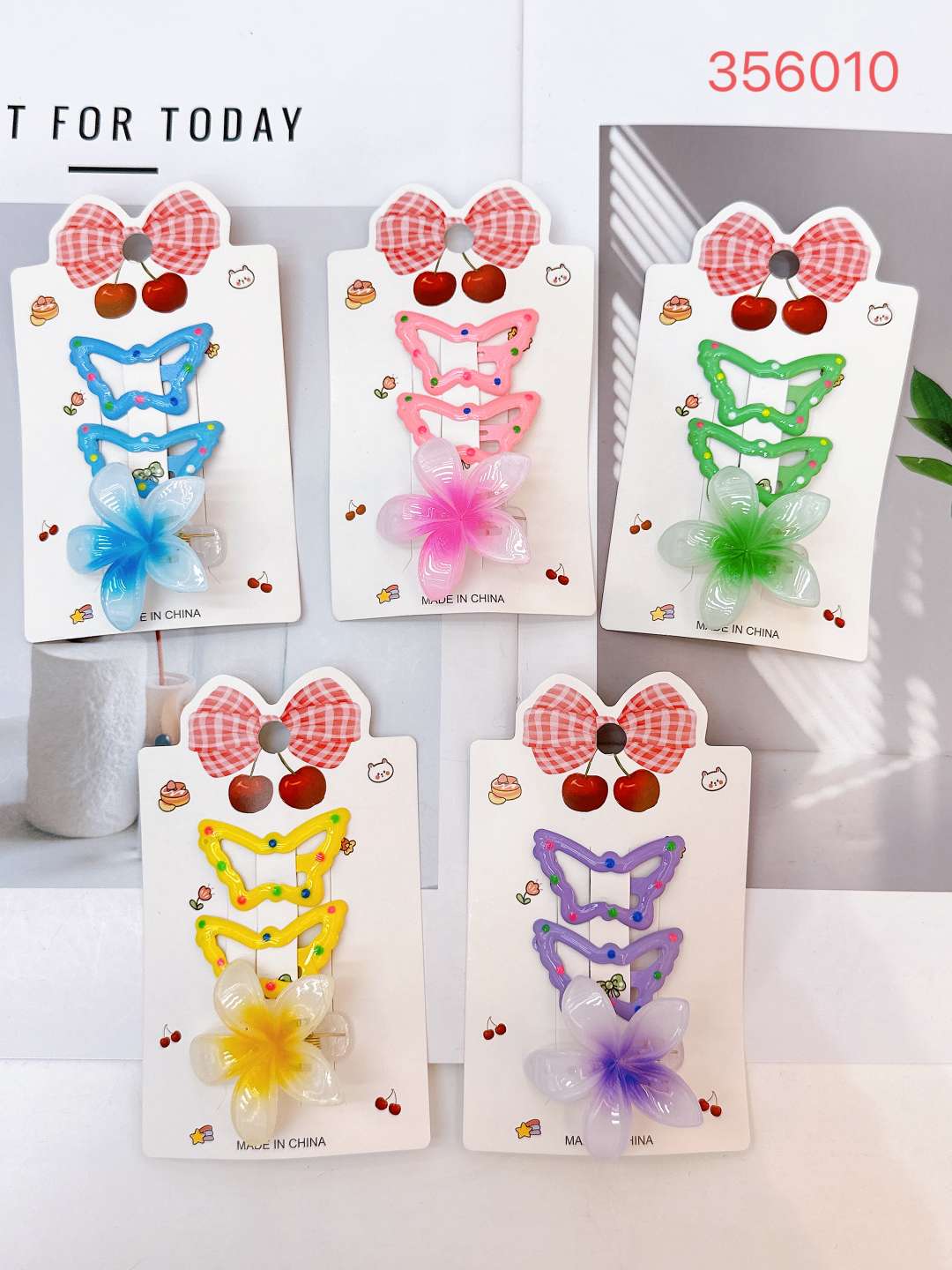 儿童饰品多款可选可爱卡通儿童发夹耳钉手链项链宝宝配饰儿童配件百搭款式多样详情图6