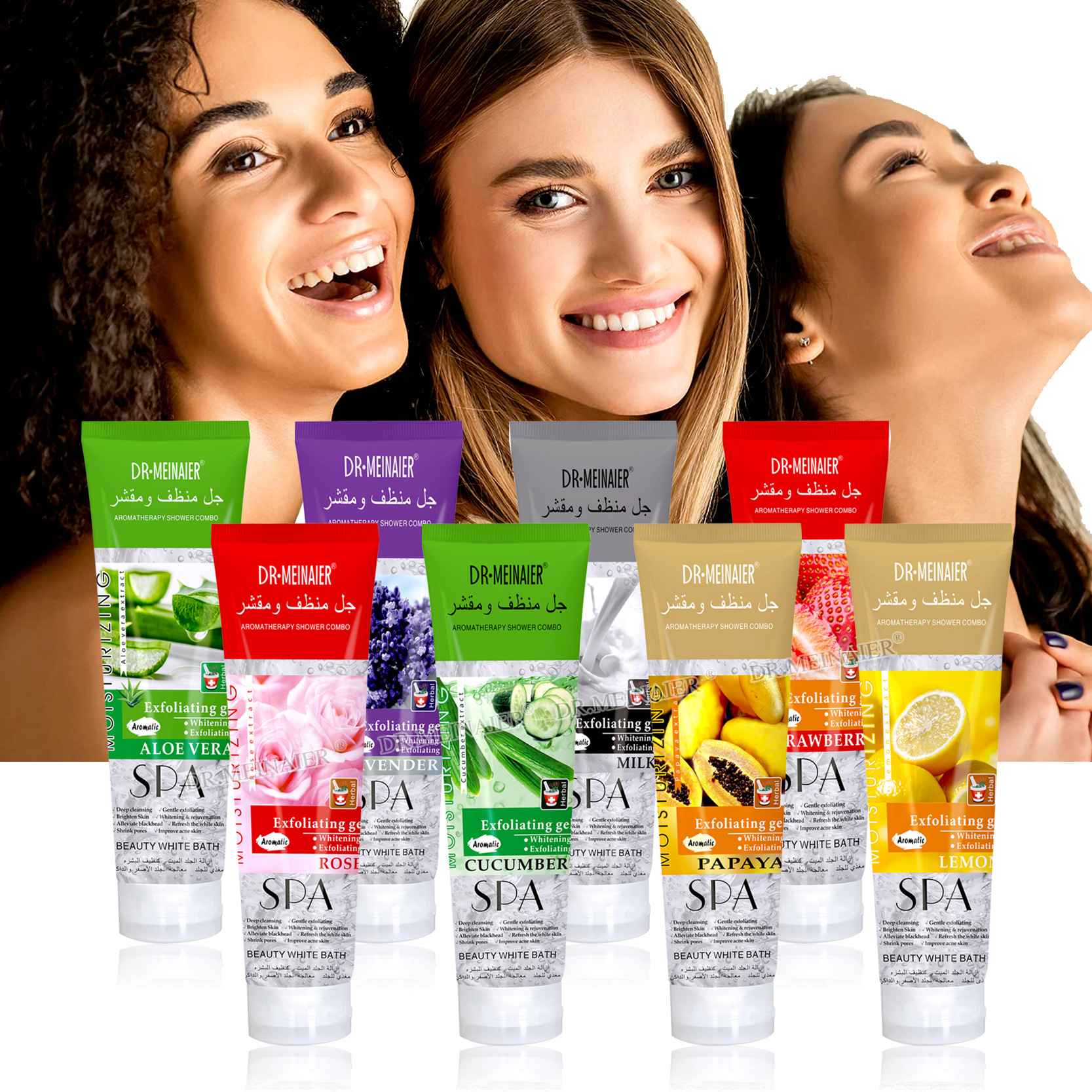 Cross-border gentle exfoliating eraser for dead skin, deep cleansing of the face and body, pore rejuvenation, exfoliating gel full figure