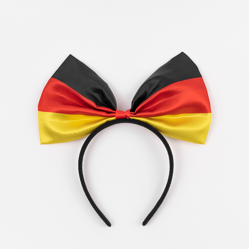 Chuangdong Flag Amazon Independence Day hairband bow decoration US National Day hairpin Party Accessories and props customization pic 2