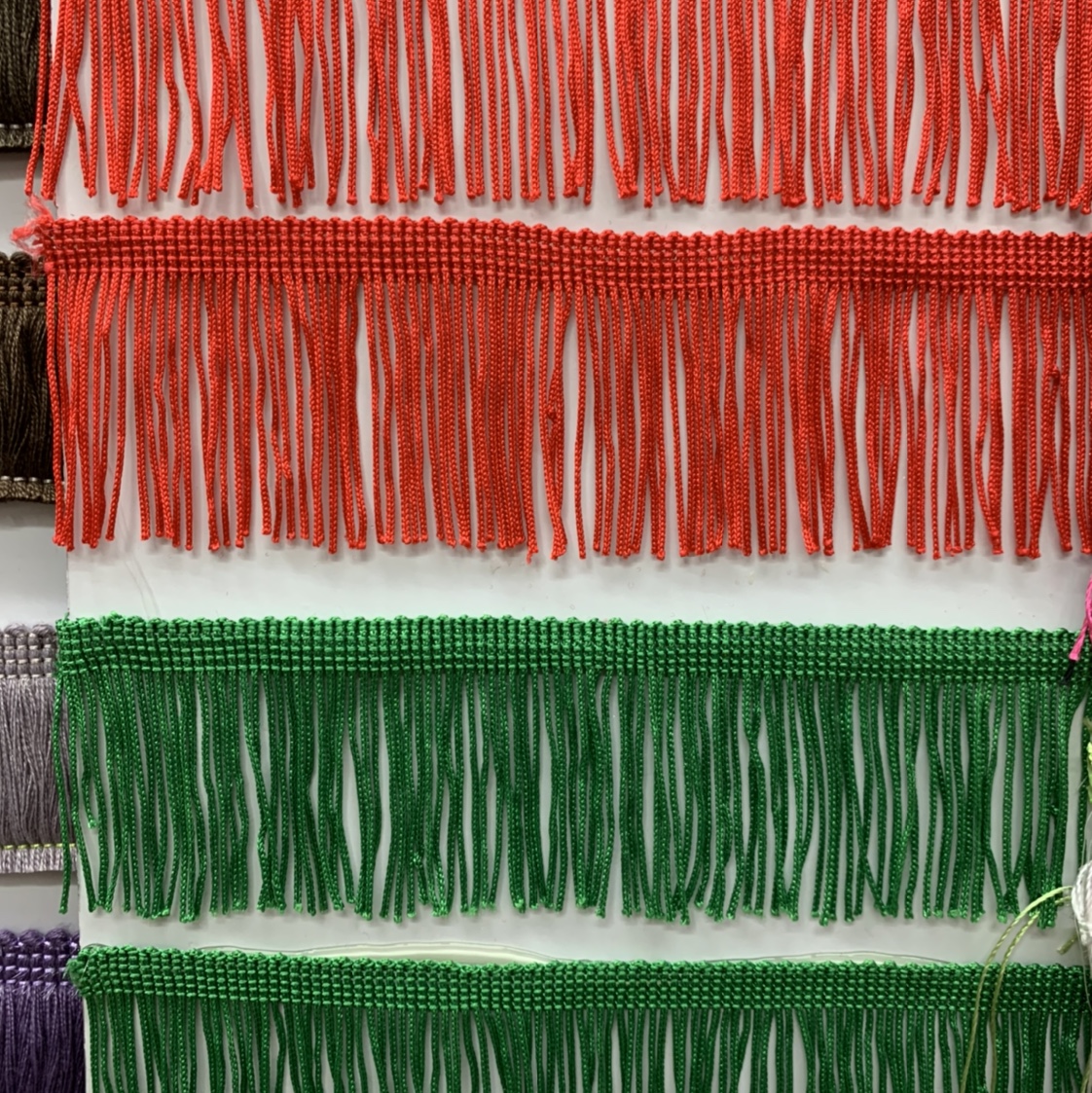 家悦装饰 厂家直销 各种排苏窗帘配件花边 服装辅料 工厂发货