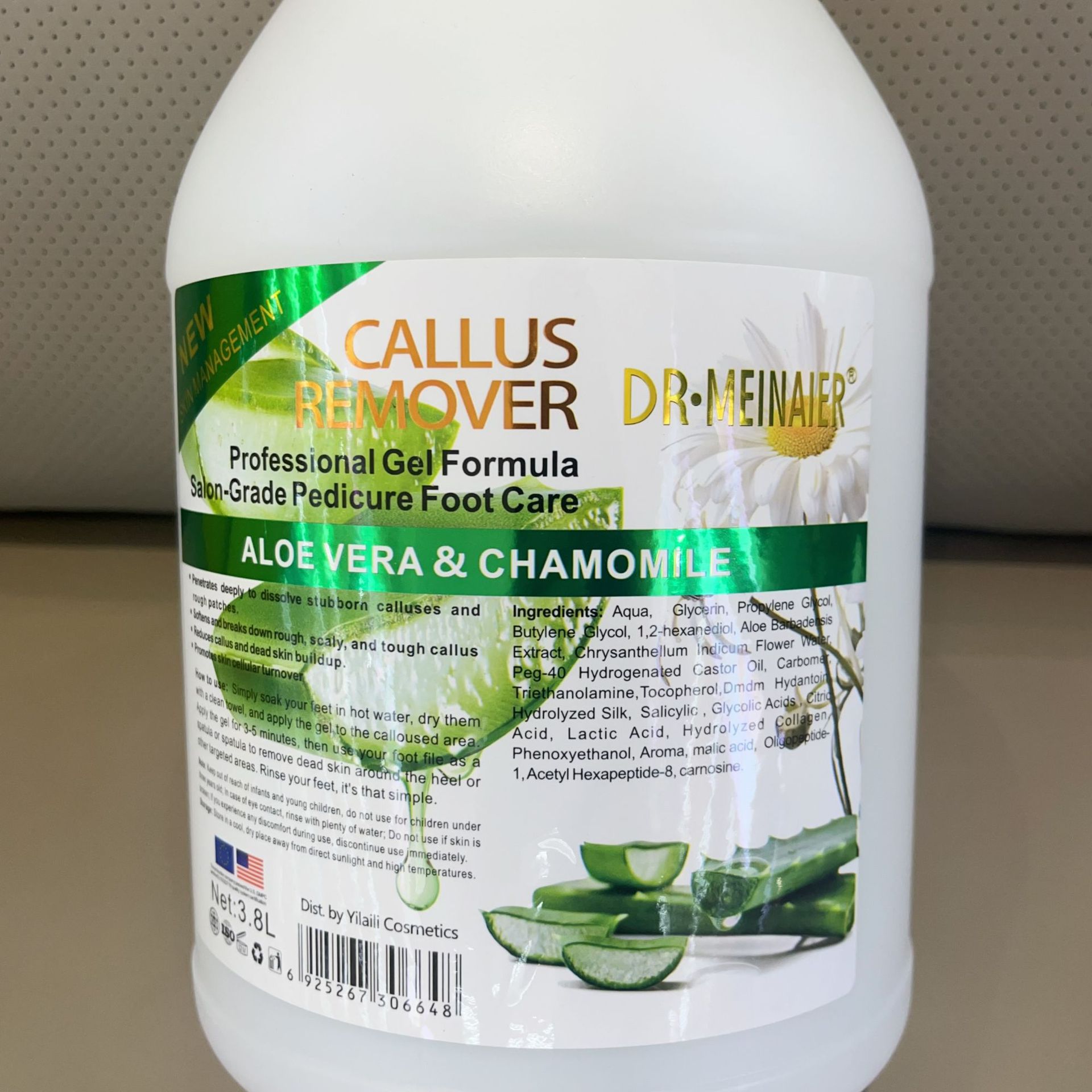 Cross-border 3.8L Exfoliating callus remover Gel cleanses calluses, rejuvenates skin and moisturizes feet Application Scenario