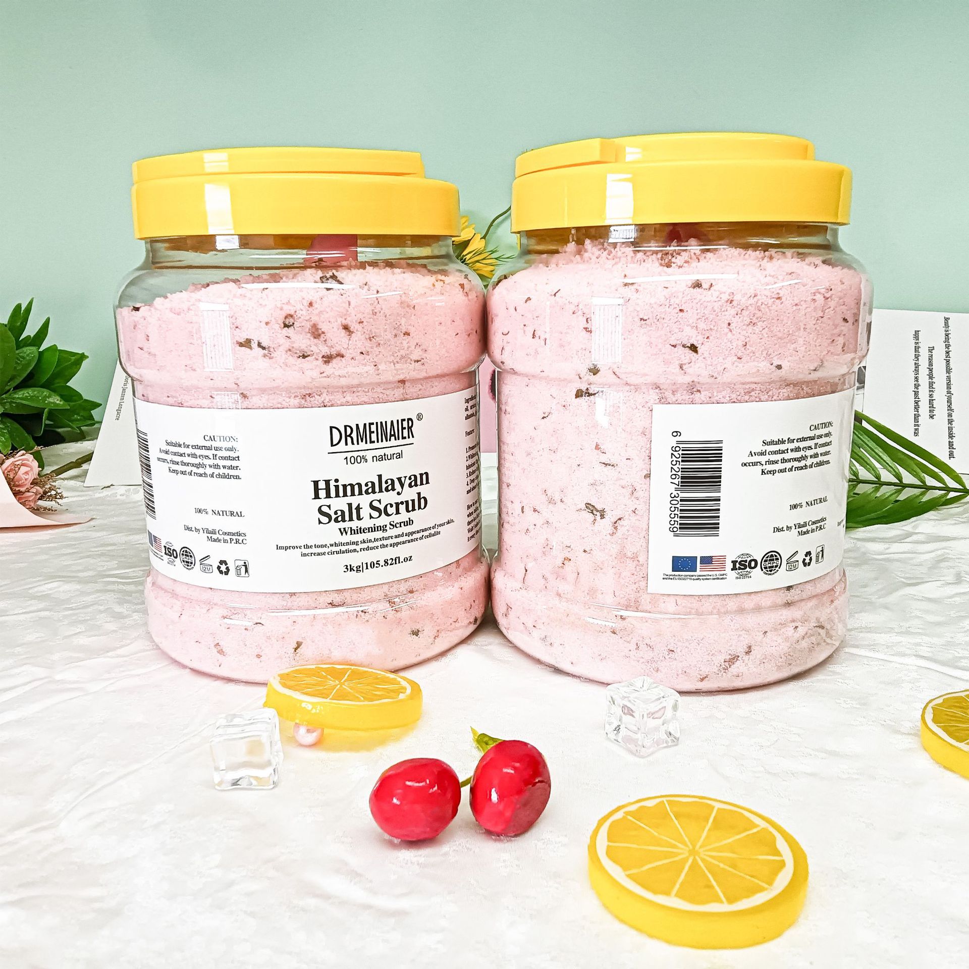Cross-border exclusive SPA bath salt with petals for cleansing, exfoliation, chicken skin foot bath, body bath salt for skin rejuvenation Specification drawing