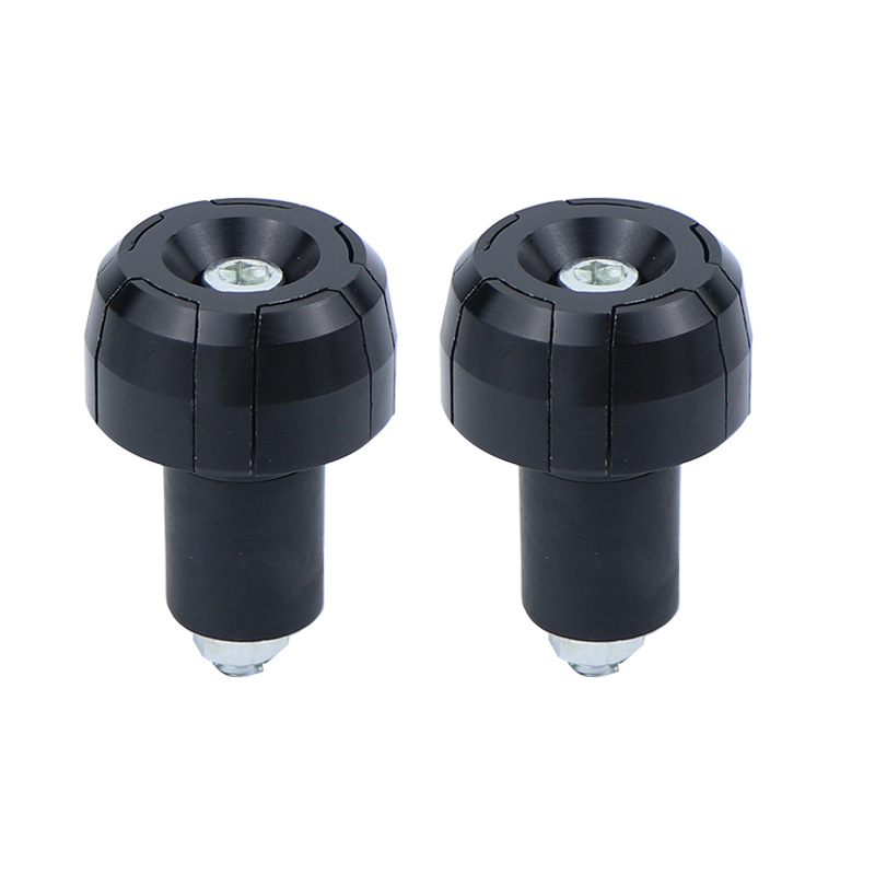 Motorcycle handlebar block, handlebar plug, shock-absorbing balance block, end aluminum alloy, universal motorcycle parts Item Picture