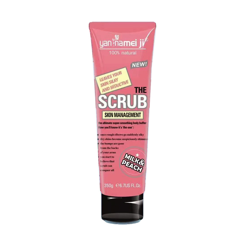 Cross-border strawberry scrub Deep cleansing Exfoliation cleansing chicken skin Bamboo charcoal facial and body scrub bath salt Application Scenario
