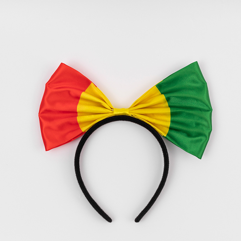Chuangdong Flag Amazon Independence Day hairband bow decoration US National Day hairpin Party Accessories and props customization pic 4