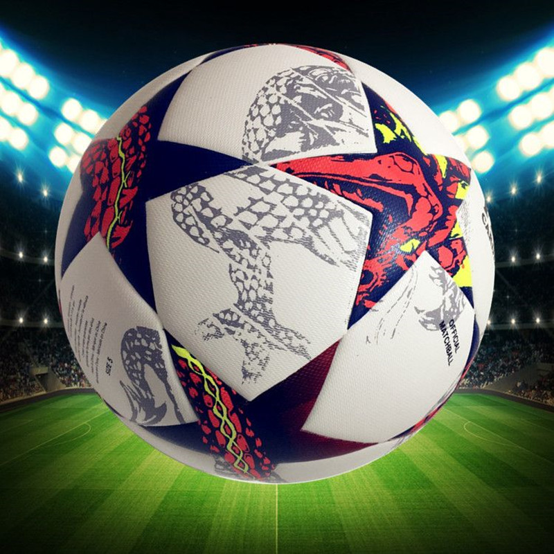 厂家直销 5号贴皮PU足球 五角星