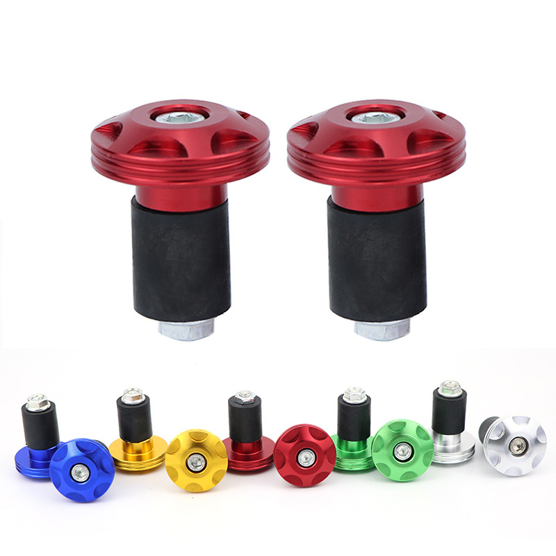 Handlebar plug, motorcycle parts, handlebar plug, aluminum alloy shock-absorbing balance block, plug, universal plug full figure