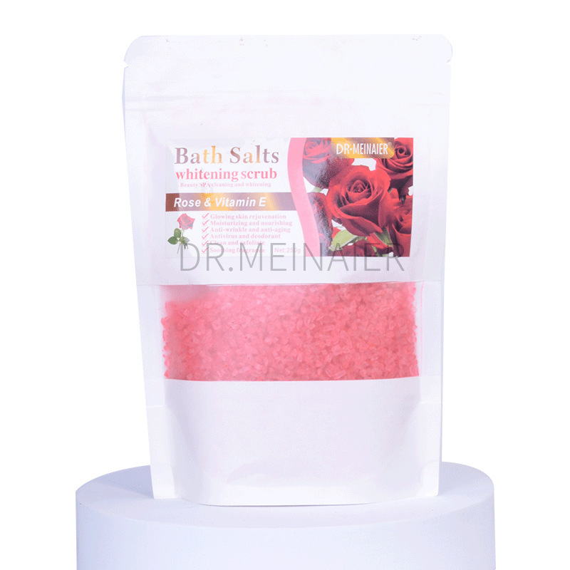 Cross-border aromatherapy bath salt, body scrub, bath salt 250g, bath exfoliation and cleansing crystals, sea salt for export wholesale Item Picture
