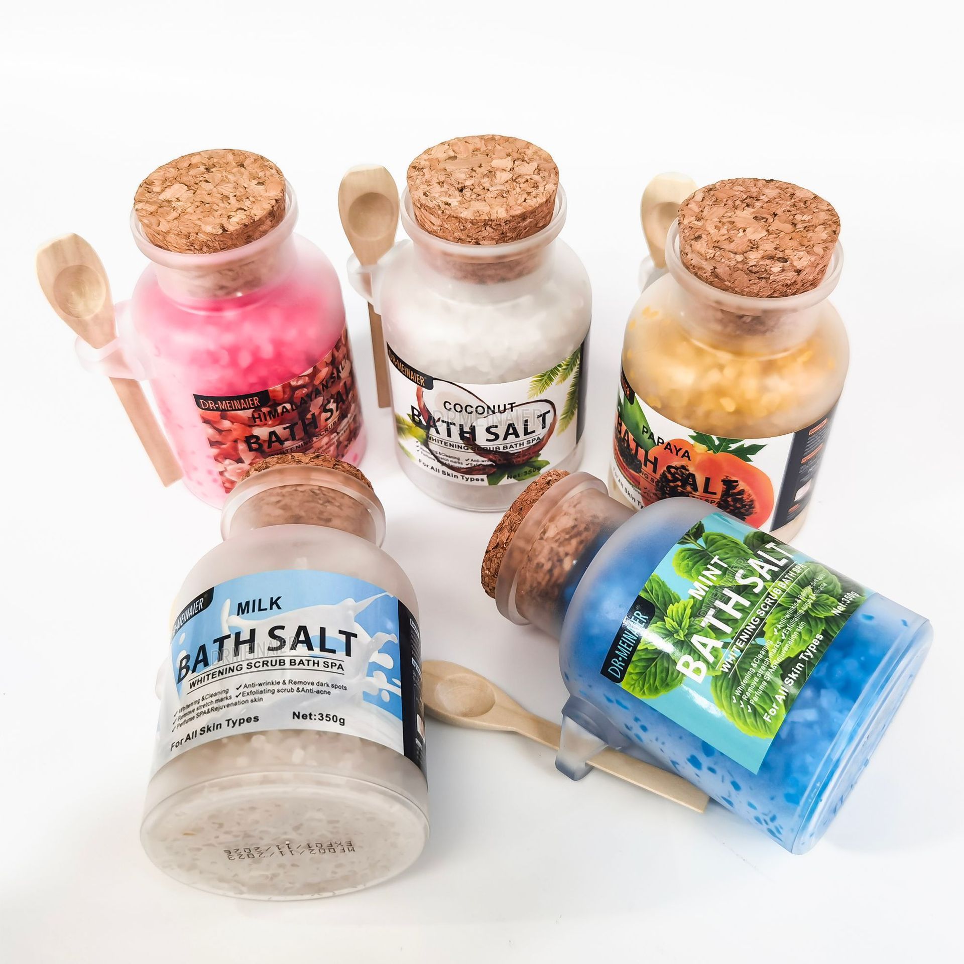 Cross-border coarse bath salt, moisturizing scrub coarse salt, Himalayan crystal salt, bath exfoliating bath salt for export wholesale Application Scenario