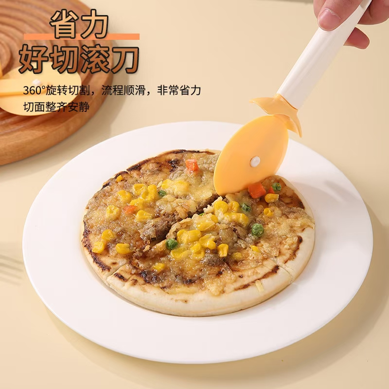 Lace pizza cutter, pastry roller knife, baking tools, pizza knife roller, manual embossed pastry cutter, plastic cake knife undefined