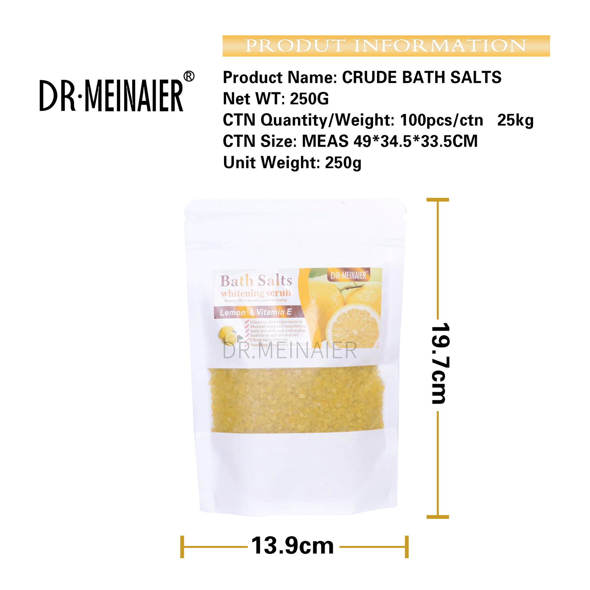 Cross-border aromatherapy bath salt, body scrub, bath salt 250g, bath exfoliation and cleansing crystals, sea salt for export wholesale Application Scenario