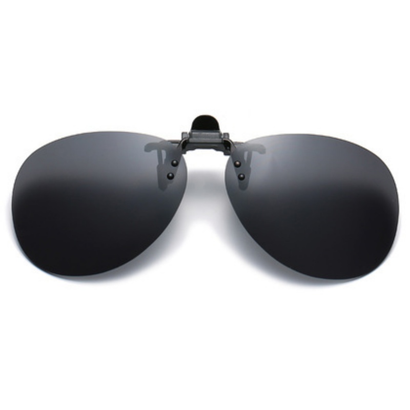Explosion-proof toad sunglasses clip, driver sunglasses, night vision goggles, and adjustable myopia glasses clip details Picture
