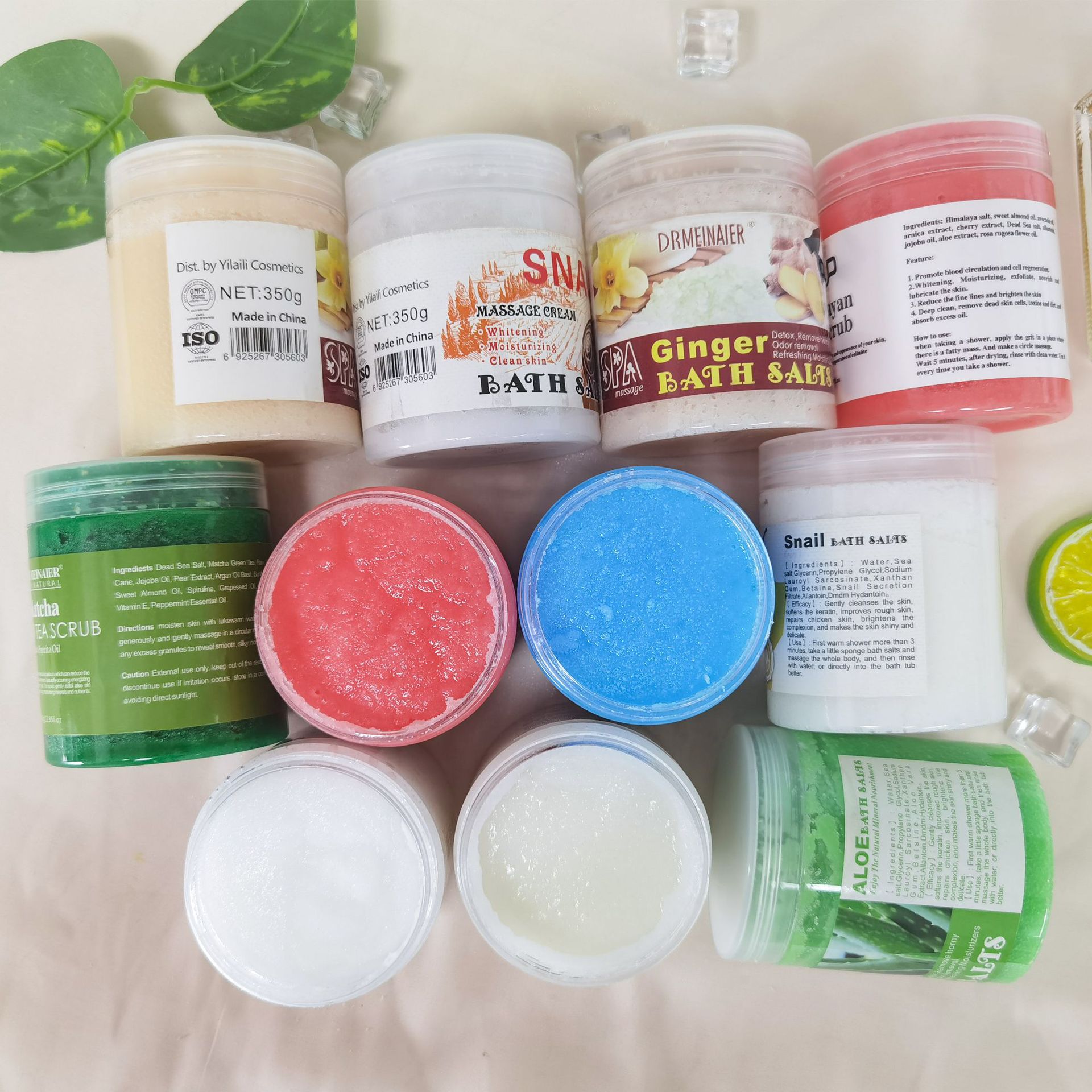 Cross-border exclusive exfoliating bath bubble wet salt for chicken skin removal, skin rejuvenation, mud scrubbing, dead skin moisturizing and hydrating sea salt Application Scenario