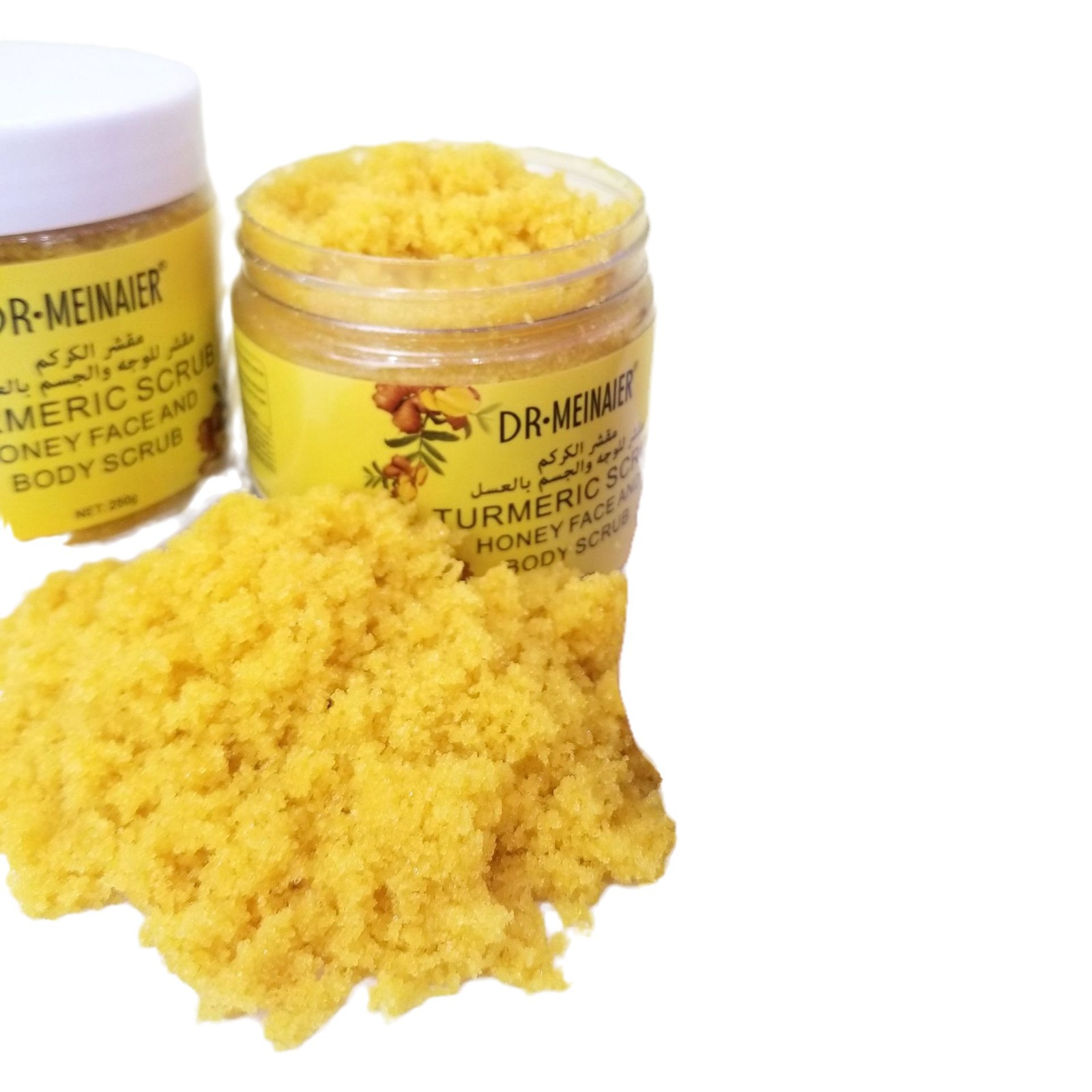 Cross-border turmeric scrub bath salt soften the stratum corneum, exfoliate and clean. Ginger foot bath and bath salt for export wholesale Item Picture