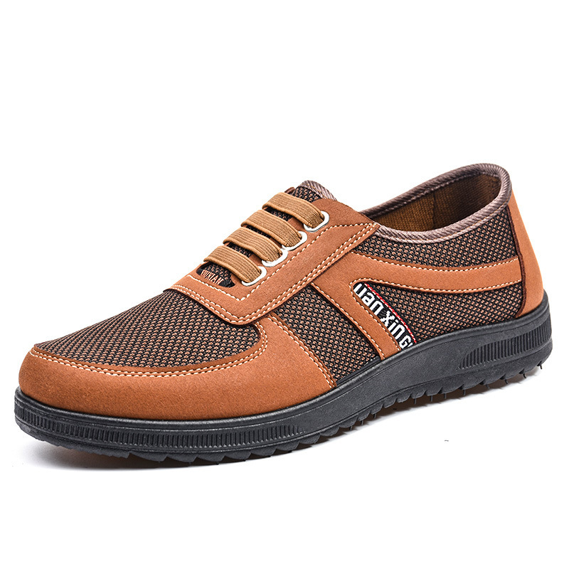 Spring new soft-soled casual shoes for men, breathable men's shoes manufacturer wholesale, old Beijing cloth shoes for men Item Picture