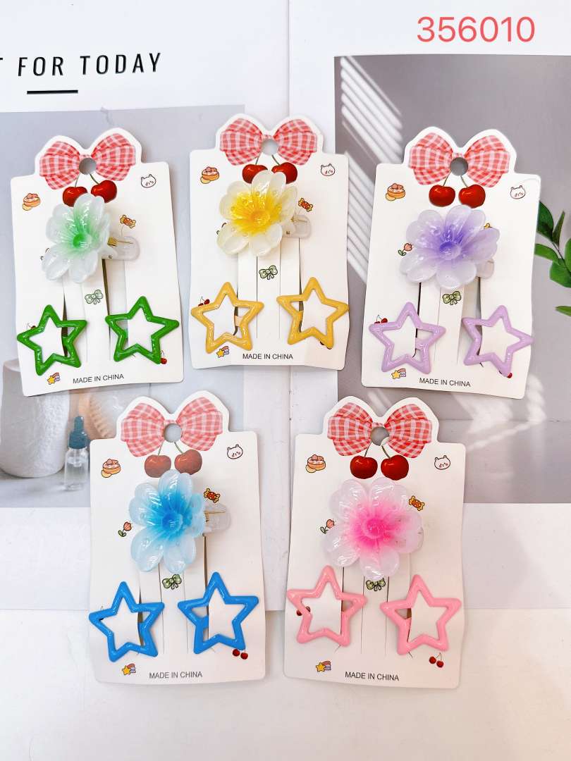 儿童饰品多款可选可爱卡通儿童发夹耳钉手链项链宝宝配饰儿童配件百搭款式多样详情图2