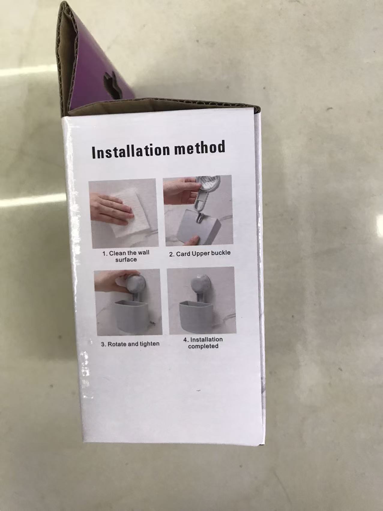 تركيب مرحاض بلاستيكي للحمام وغسلة نظيفة بدون ثقوب Specification image