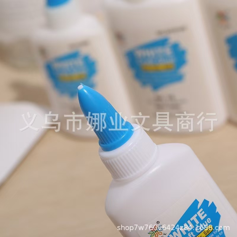 40g白胶白乳胶木工胶办公文化装订胶粘用品多功能粘合剂办公用品整洁实用外贸白底实物图