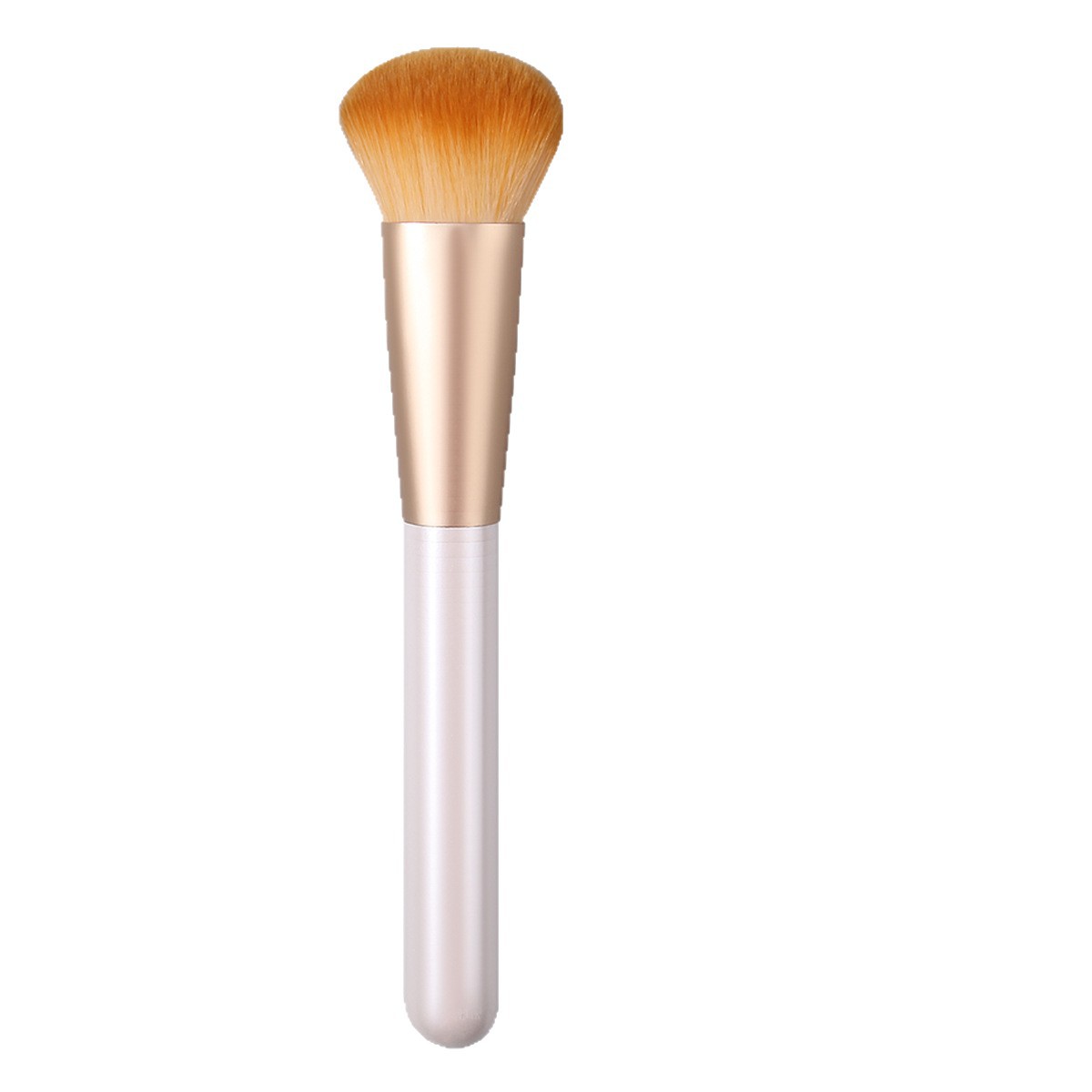 New single-stem foundation brush, portable conture makeup brush, soft-bristled blush brush, honey powder brush, in stock for wholesale of beauty tools Item Picture
